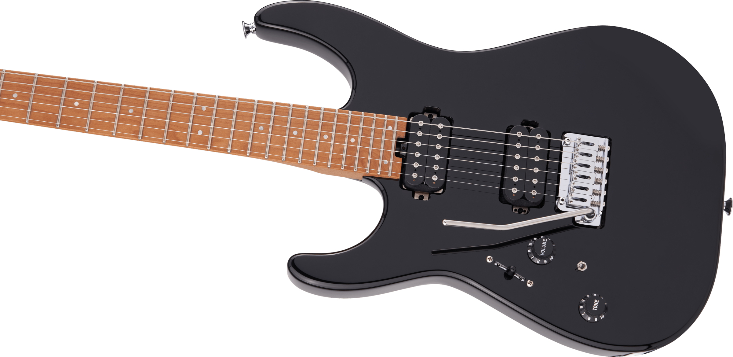 Pro-Mod DK24 HH 2PT CM LH, Caramelized Fingerboard, Gloss Black追加画像 Pro-Mod DK24 HH 2PT CM LH, Caramelized Fingerboard, Gloss Black追加画像