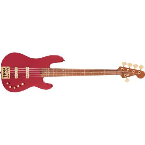 Pro-Mod San Dimas Bass JJ V, Caramelized Maple Fingerboard, Candy Apple Redサムネイル