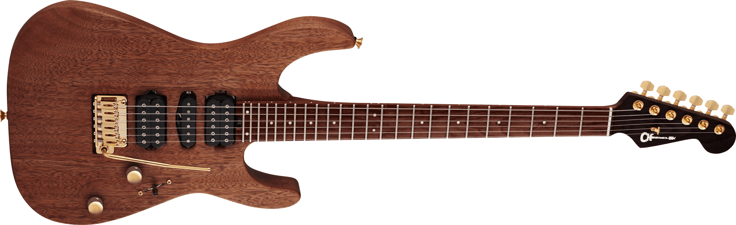 MJ DK24 HSH 2PT E Mahogany with Figured Walnut, Streaky Ebony Fingerboard, Natural追加画像 MJ DK24 HSH 2PT E Mahogany with Figured Walnut, Streaky Ebony Fingerboard, Natural追加画像