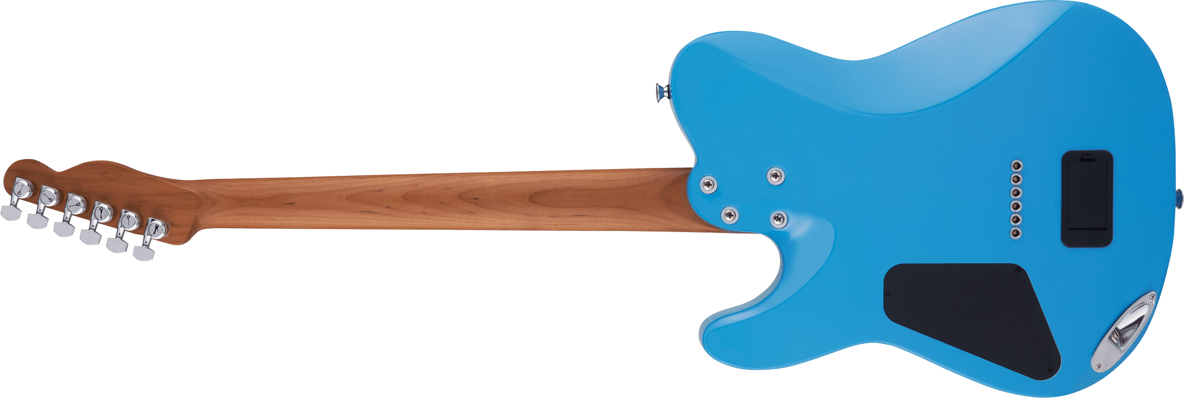 Pro-Mod So-Cal Style 2 24 HH HT CM, Caramelized Maple Fingerboard, Robin's Egg Blue背面画像 Pro-Mod So-Cal Style 2 24 HH HT CM, Caramelized Maple Fingerboard, Robin's Egg Blue背面画像