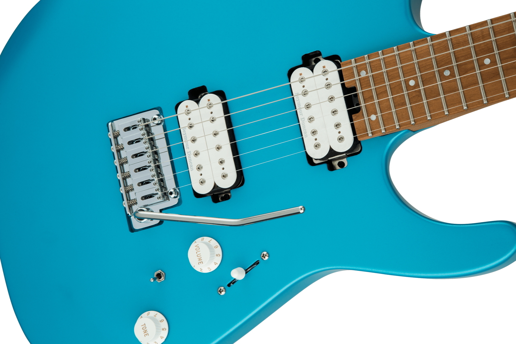 Pro-Mod DK24 HH 2PT CM, Caramelized Maple Fingerboard, Matte Blue Frost追加画像 Pro-Mod DK24 HH 2PT CM, Caramelized Maple Fingerboard, Matte Blue Frost追加画像