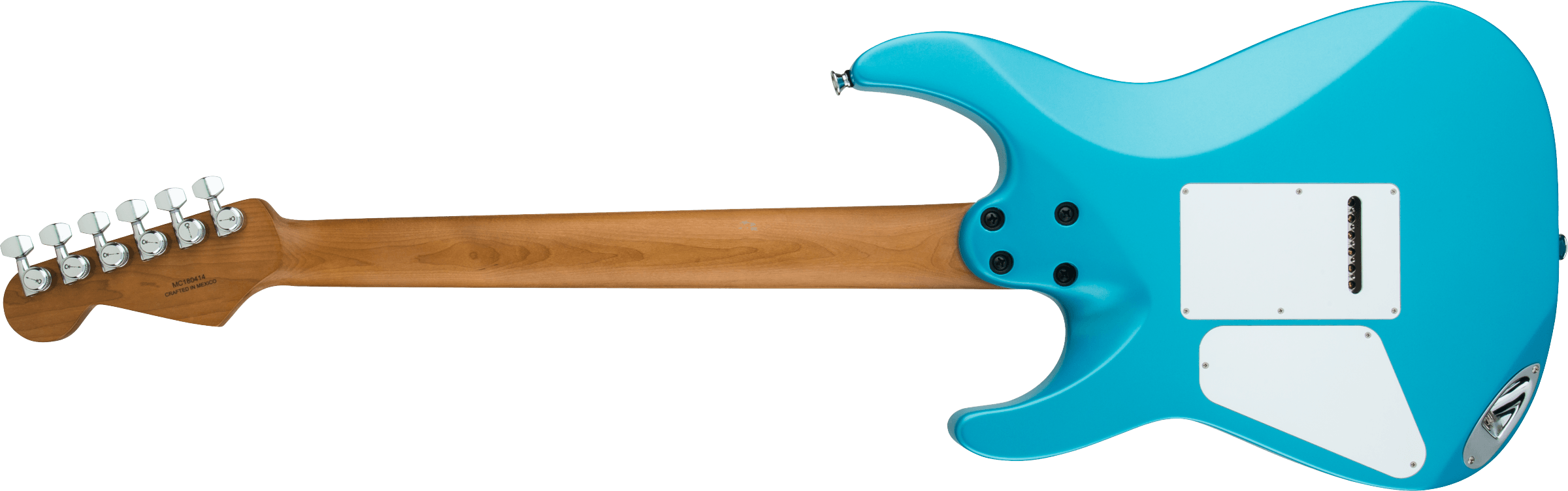 Pro-Mod DK24 HH 2PT CM, Caramelized Maple Fingerboard, Matte Blue Frost背面画像 Pro-Mod DK24 HH 2PT CM, Caramelized Maple Fingerboard, Matte Blue Frost背面画像