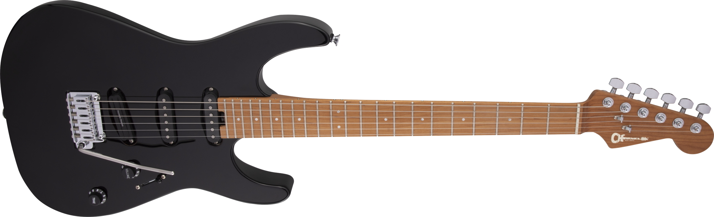 Pro-Mod DK22 SSS 2PT CM, Caramelized Maple Fingerboard, Gloss Black追加画像 Pro-Mod DK22 SSS 2PT CM, Caramelized Maple Fingerboard, Gloss Black追加画像