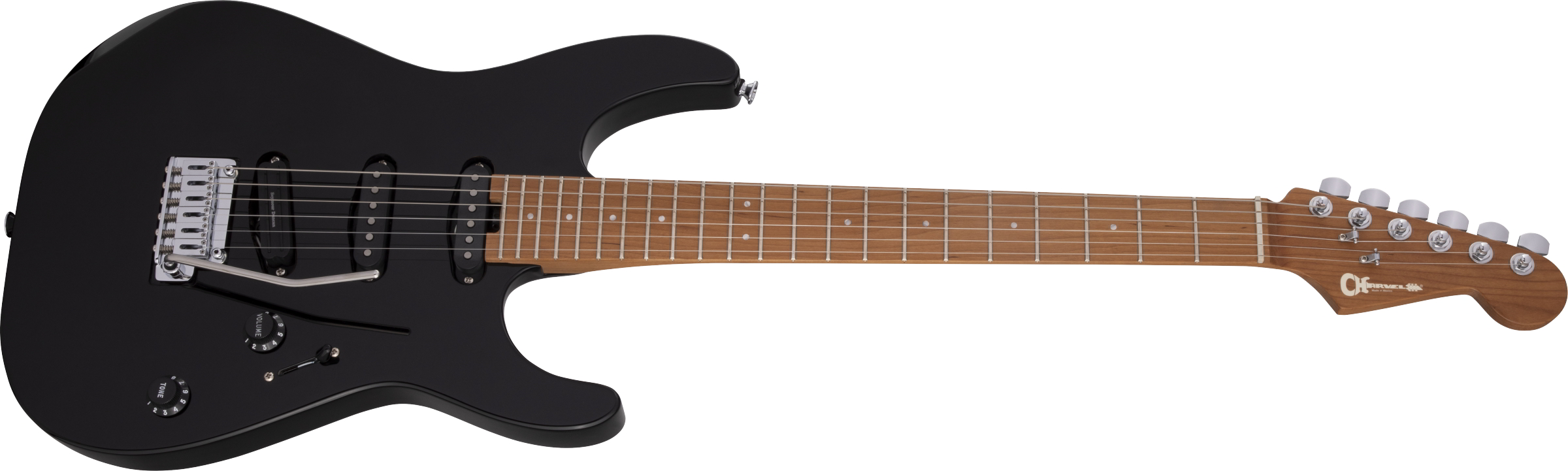 Pro-Mod DK22 SSS 2PT CM, Caramelized Maple Fingerboard, Gloss Black追加画像 Pro-Mod DK22 SSS 2PT CM, Caramelized Maple Fingerboard, Gloss Black追加画像