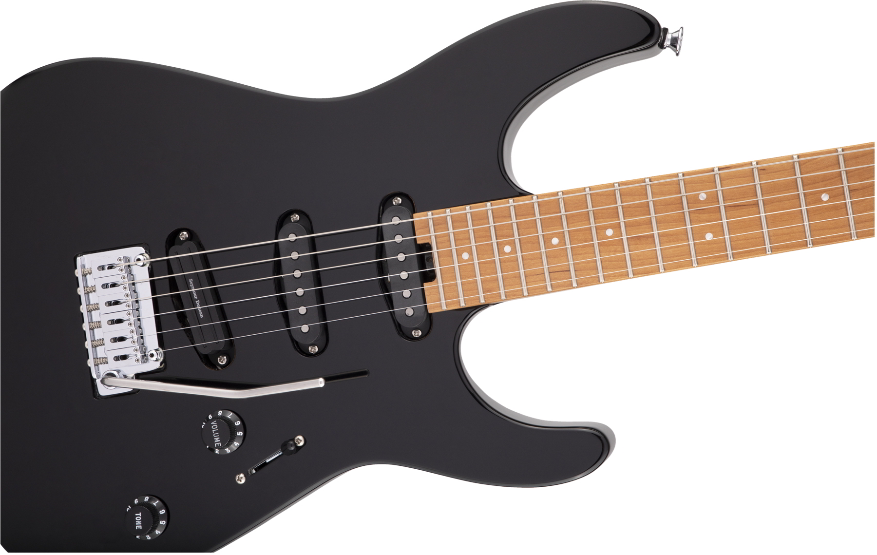 Pro-Mod DK22 SSS 2PT CM, Caramelized Maple Fingerboard, Gloss Black追加画像 Pro-Mod DK22 SSS 2PT CM, Caramelized Maple Fingerboard, Gloss Black追加画像