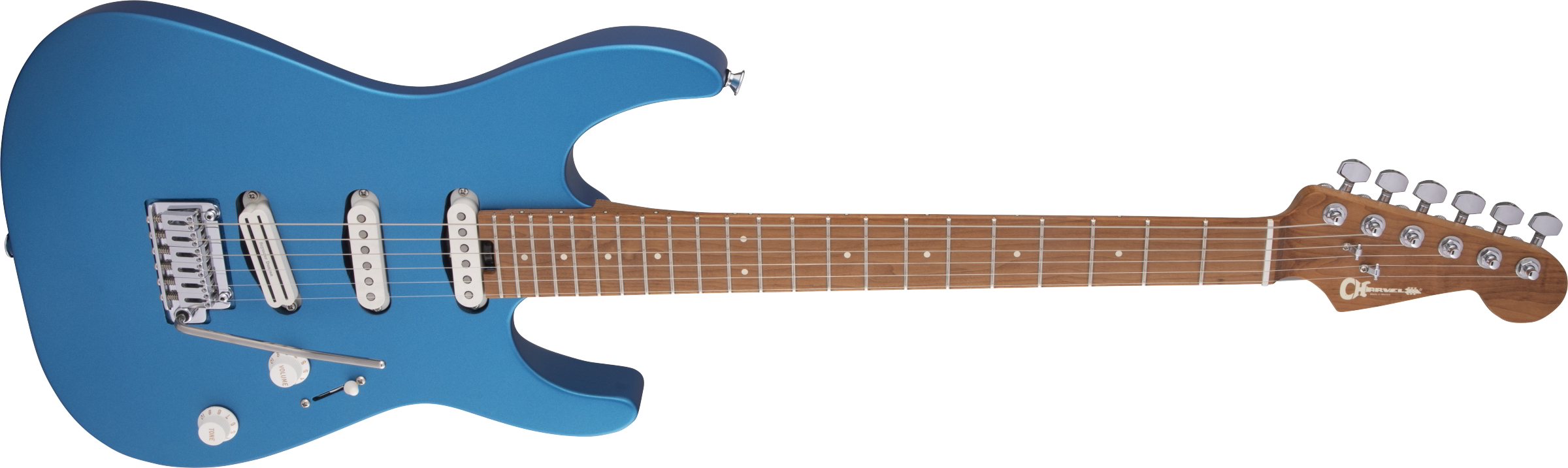 Pro-Mod DK22 SSS 2PT CM, Caramelized Maple Fingerboard, Electric Blue追加画像 Pro-Mod DK22 SSS 2PT CM, Caramelized Maple Fingerboard, Electric Blue追加画像