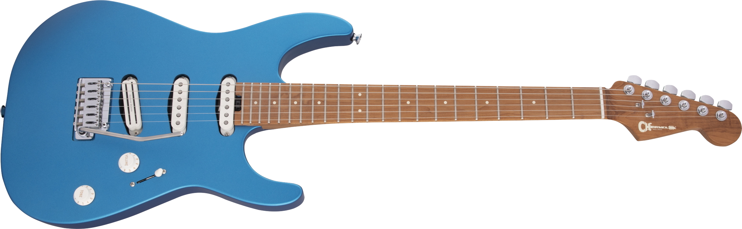 Pro-Mod DK22 SSS 2PT CM, Caramelized Maple Fingerboard, Electric Blue追加画像 Pro-Mod DK22 SSS 2PT CM, Caramelized Maple Fingerboard, Electric Blue追加画像