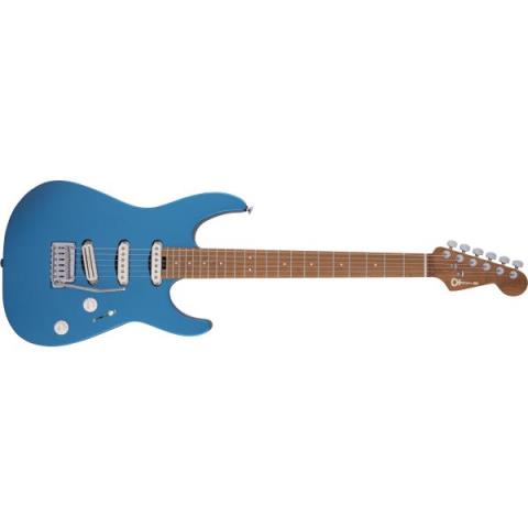 Charvel-エレキギターPro-Mod DK22 SSS 2PT CM, Caramelized Maple Fingerboard, Electric Blue