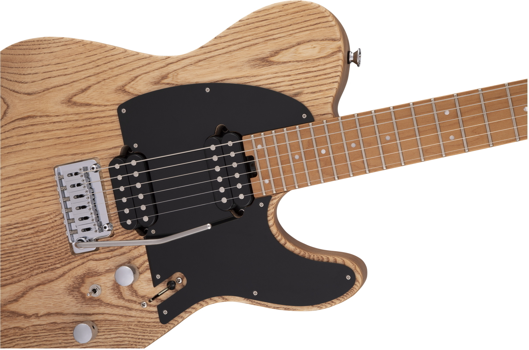Pro-Mod So-Cal Style 2 24 HH 2PT CM Ash, Caramelized Maple Fingerboard, Natural Ash追加画像 Pro-Mod So-Cal Style 2 24 HH 2PT CM Ash, Caramelized Maple Fingerboard, Natural Ash追加画像
