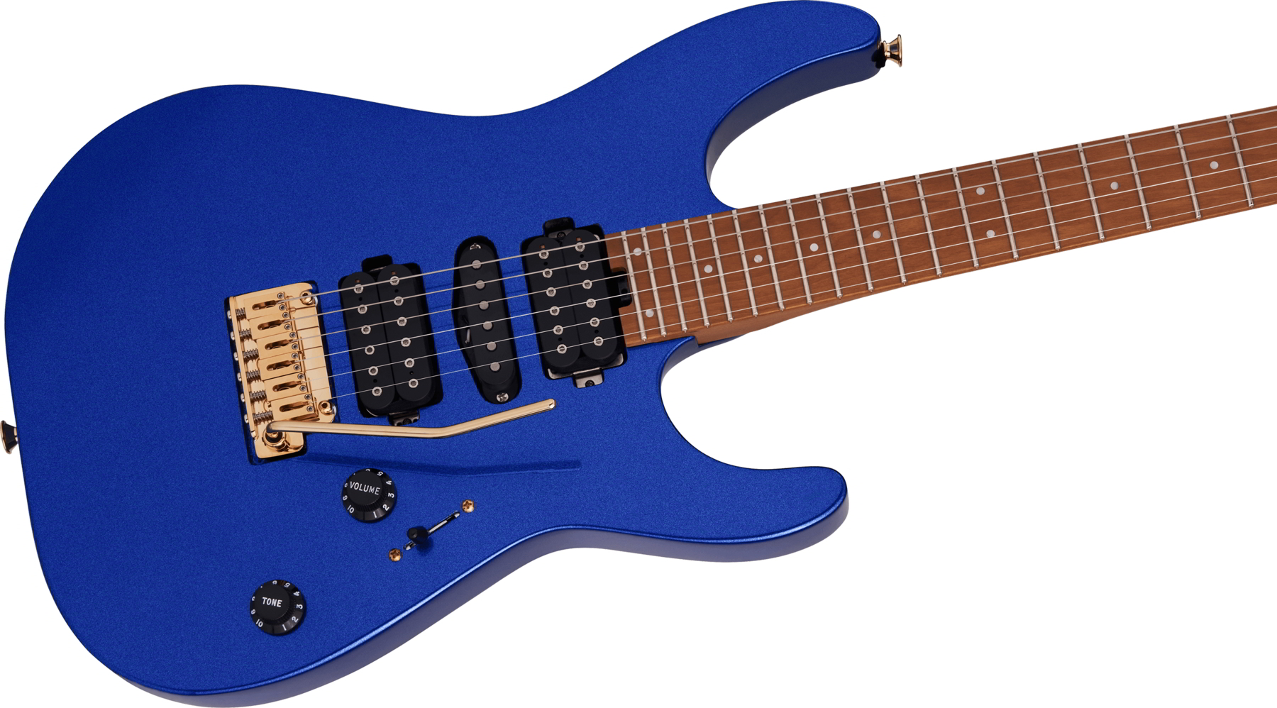 Pro-Mod DK24 HSH 2PT CM, Caramelized Maple Fingerboard, Mystic Blue追加画像 Pro-Mod DK24 HSH 2PT CM, Caramelized Maple Fingerboard, Mystic Blue追加画像