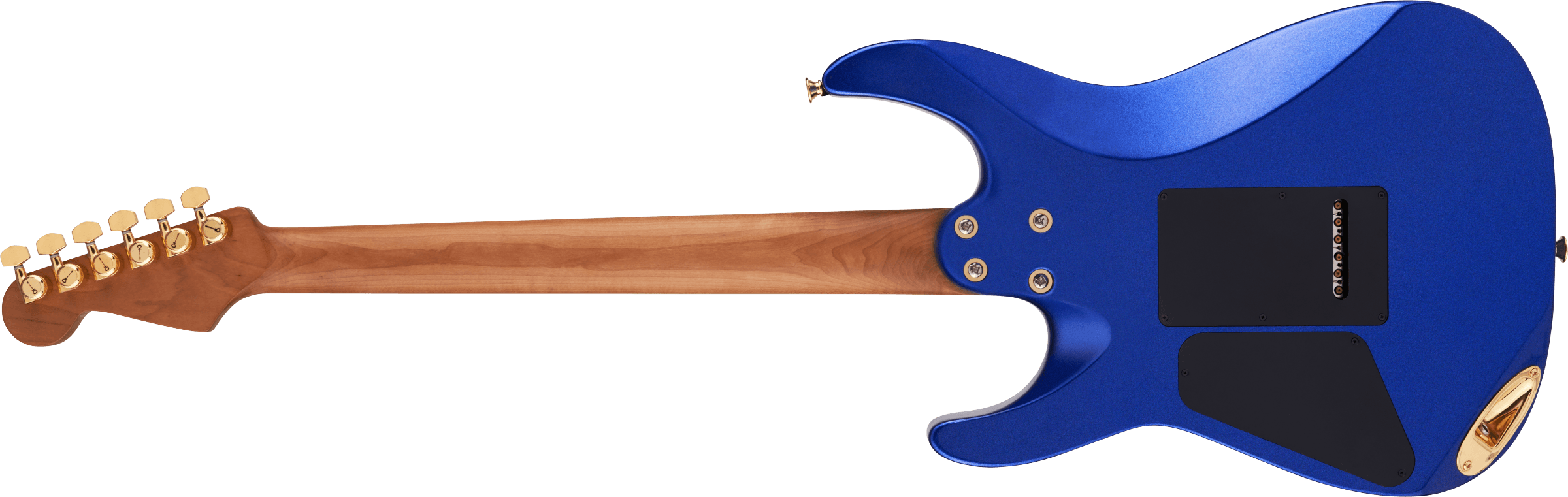 Pro-Mod DK24 HSH 2PT CM, Caramelized Maple Fingerboard, Mystic Blue背面画像 Pro-Mod DK24 HSH 2PT CM, Caramelized Maple Fingerboard, Mystic Blue背面画像