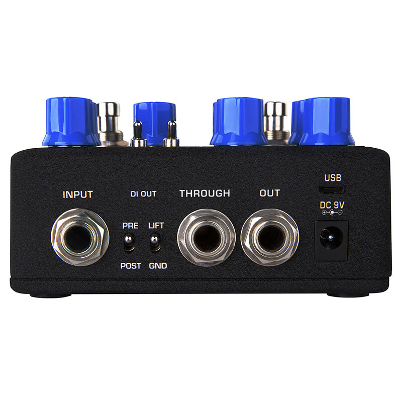 MLD Bass Preamp + DI背面画像 MLD Bass Preamp + DI背面画像