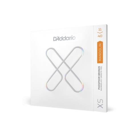 D'Addario-マンドリン弦XSM1140 Phosphor Bronze Medium 11-40