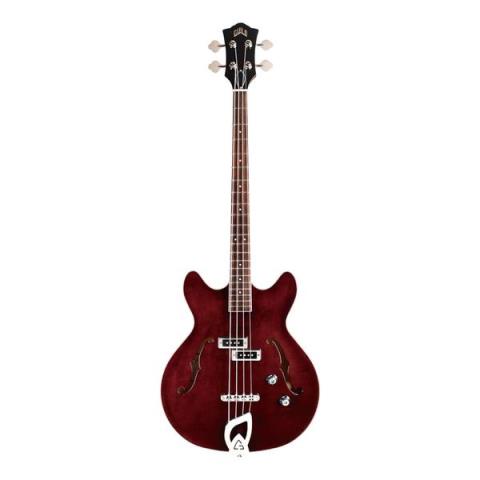 GUILD-ホロウボディーエレキベースStarfire Bass Vintage Walnut