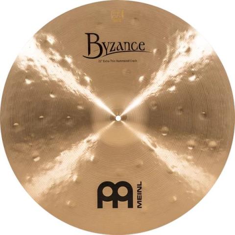 MEINL-トラッシュクラッシュシンバルByzance Traditional Extra Thin Hammered Crashes 22" B22ETHC