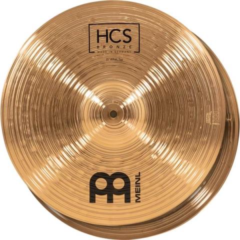 MEINL-ハイハットシンバル
HCS BRONZE Hihat 15" HCSB15H