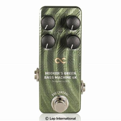 One Control-ベース用オーバードライブHooker's Green Bass Machine 4K