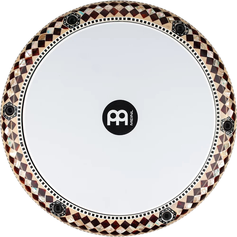 AEED2 8 3/4" Doumbek White Pearl Mosaic Imperialヘッド画像 AEED2 8 3/4" Doumbek White Pearl Mosaic Imperialヘッド画像
