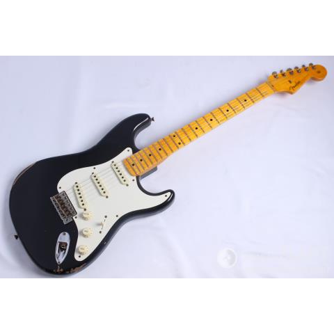 Fender Custom Shop-エレキギターLimited Edition '57 Stratocaster Relic Aged Black