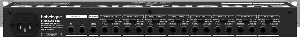 RX1602 V2背面画像 RX1602 V2背面画像