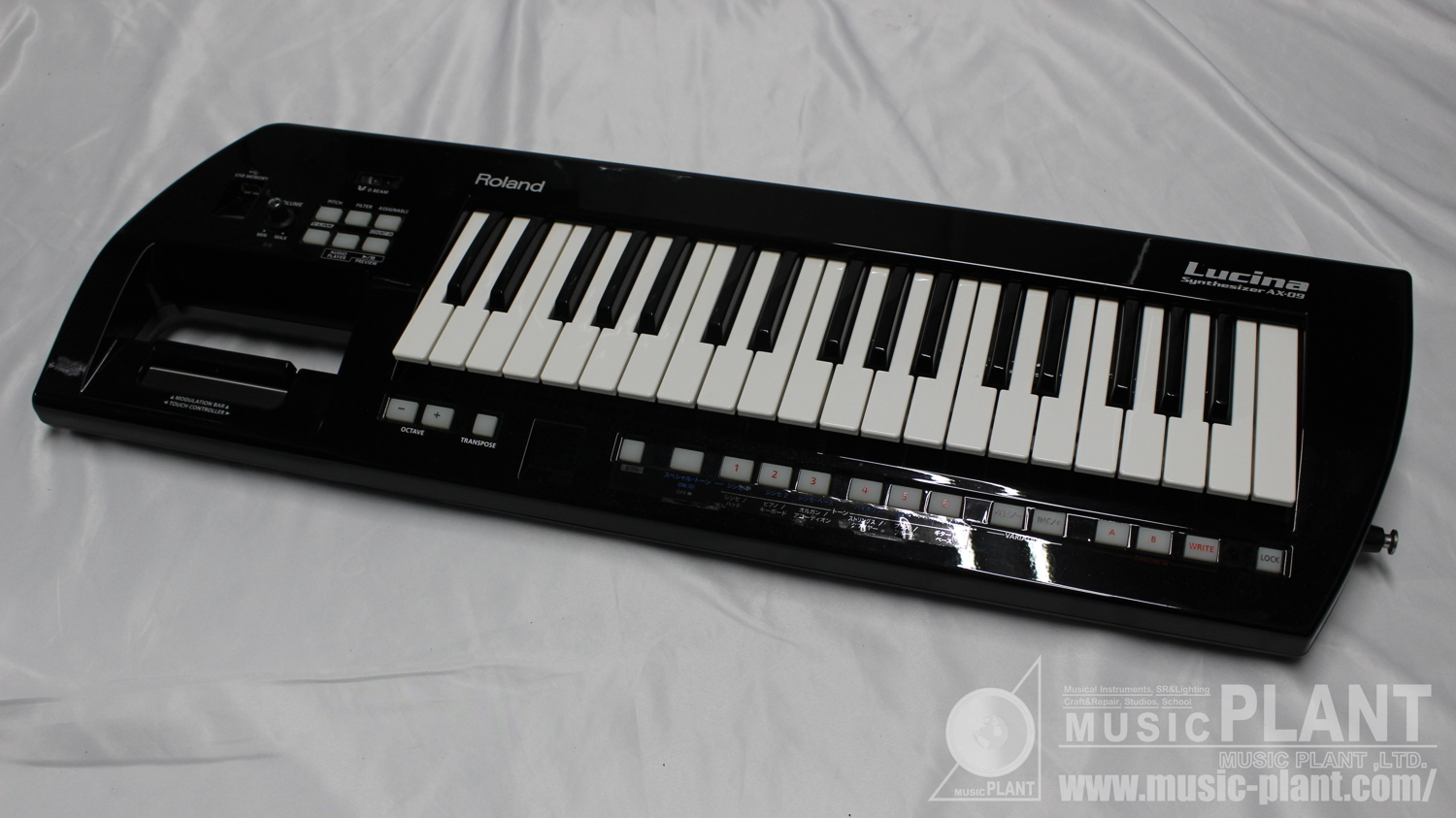 Roland シンセサイザーAX-09 BK中古品()売却済みです。あしからずご