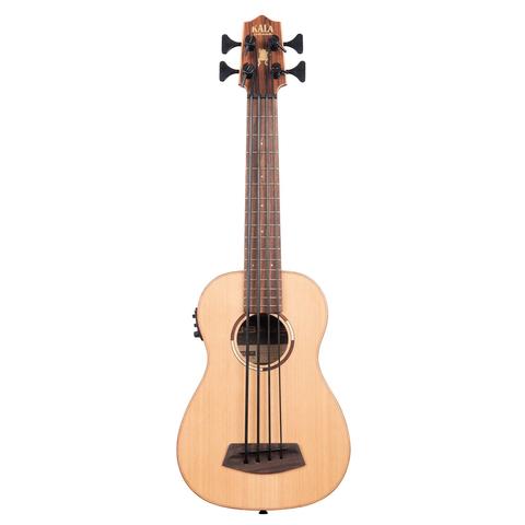 KALA UKULELE-ウクレレベースUBASS-SCP-FS SOLID CEDAR TOP PAU FERRO U-BASS