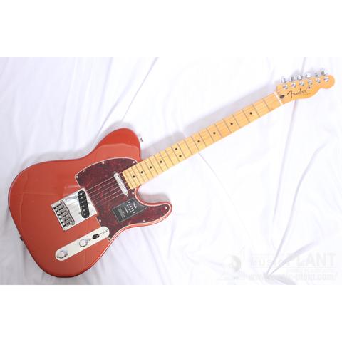 Fender-テレキャスターPlayer Plus Telecaster, Maple Fingerboard, Aged Candy Apple Red