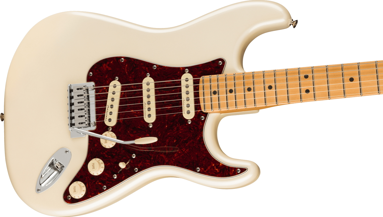 Player Plus Stratocaster, Maple Fingerboard, Olympic Pearl追加画像 Player Plus Stratocaster, Maple Fingerboard, Olympic Pearl追加画像