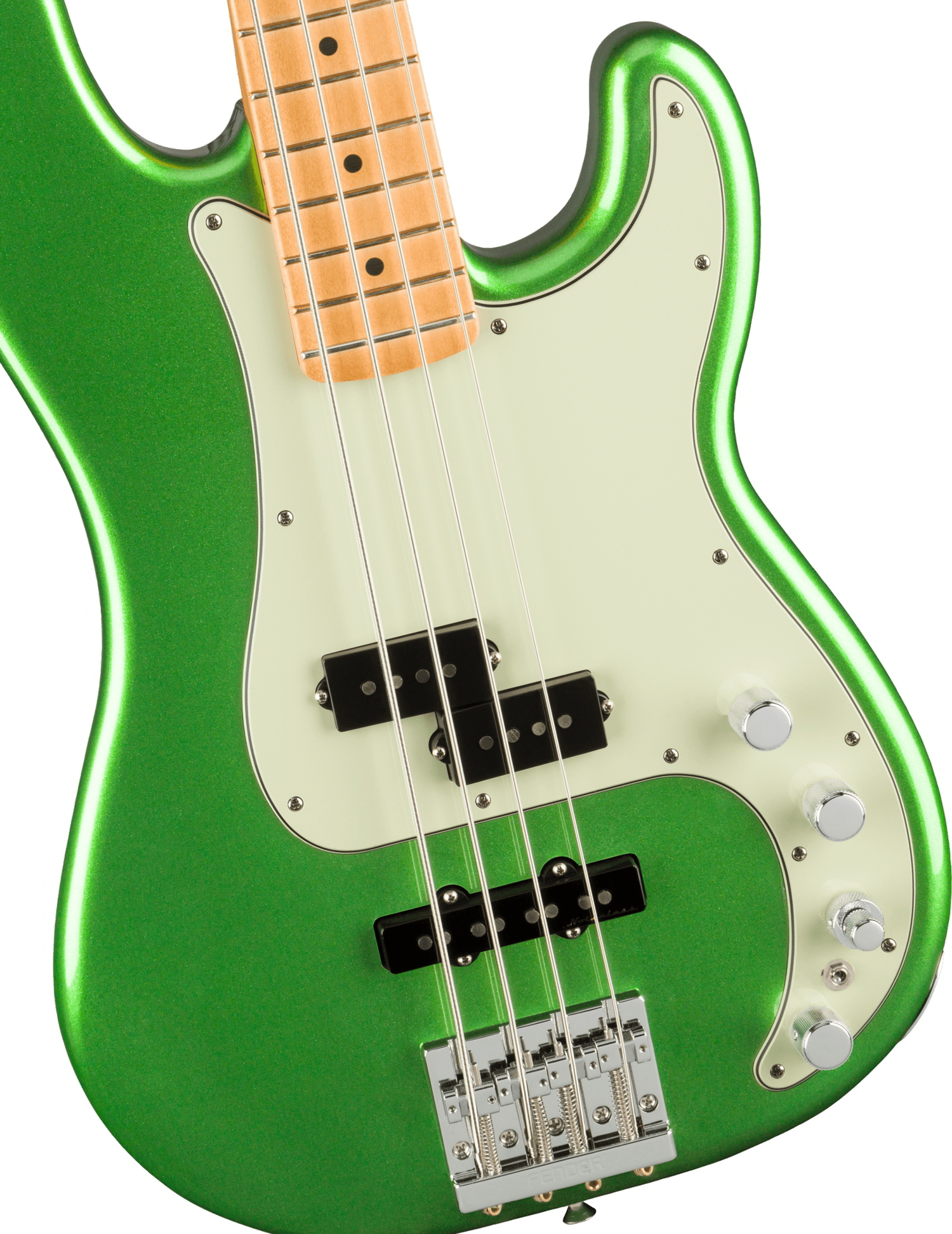 Player Plus Precision Bass, Maple Fingerboard, Cosmic Jade追加画像