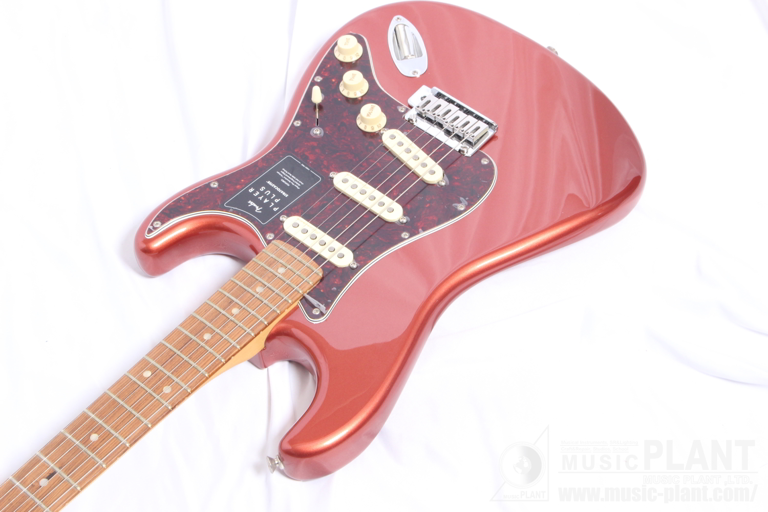 Player Plus Stratocaster, Pau Ferro Fingerboard, Aged Candy Apple Red追加画像