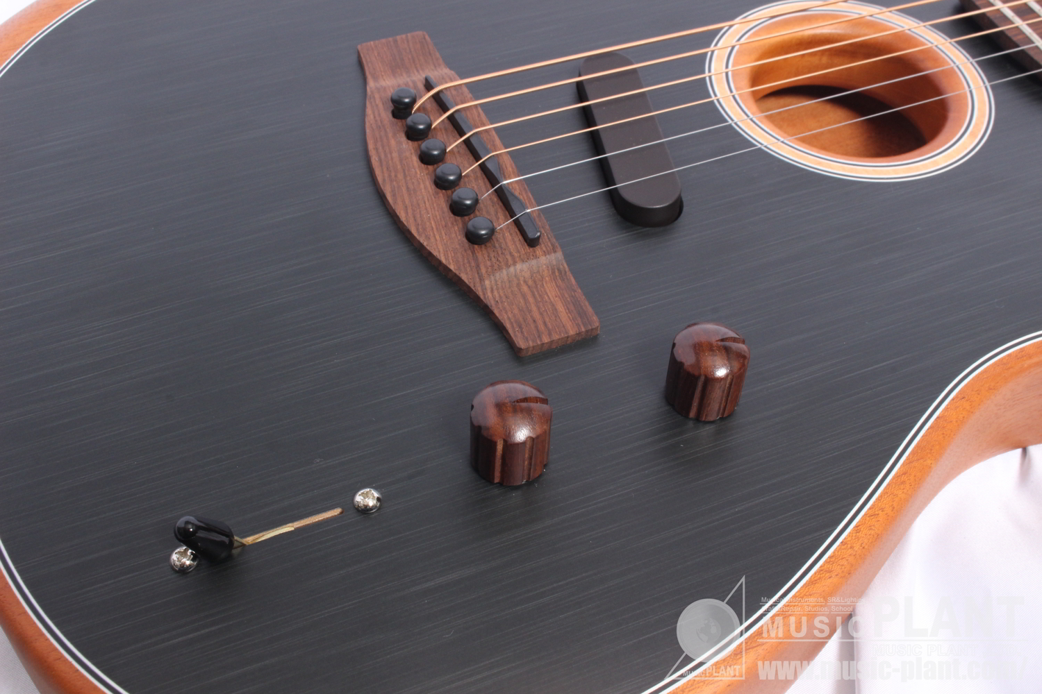 Acoustasonic Player Telecaster, Rosewood Fingerboard, Brushed Black追加画像 Acoustasonic Player Telecaster, Rosewood Fingerboard, Brushed Black追加画像