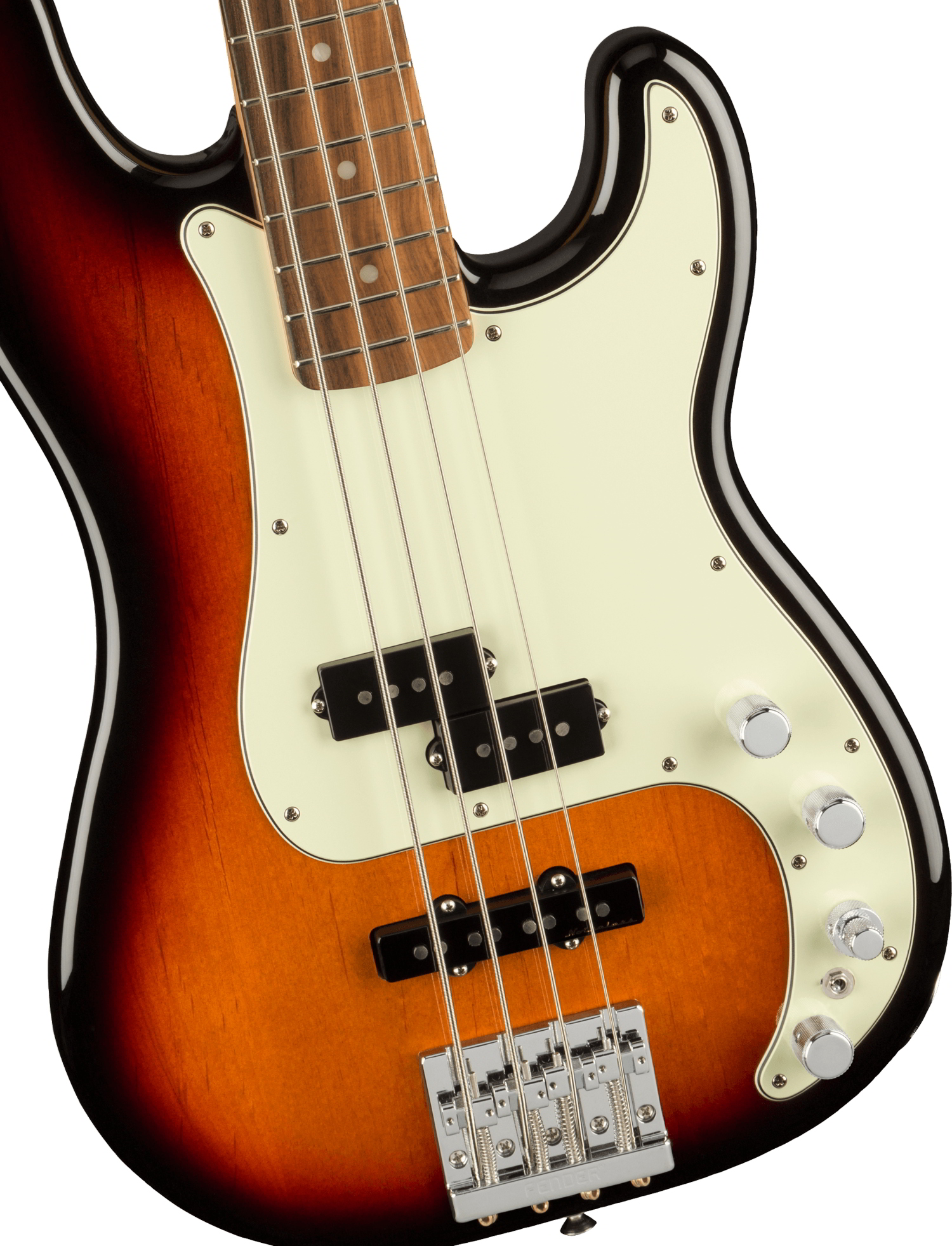 Player Plus Precision Bass, Pau Ferro Fingerboard, 3-Color Sunburst追加画像 Player Plus Precision Bass, Pau Ferro Fingerboard, 3-Color Sunburst追加画像