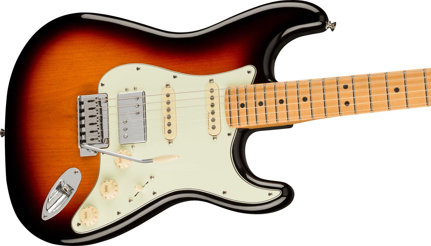 Player Plus Stratocaster HSS, Maple Fingerboard, 3-Color Sunburst追加画像 Player Plus Stratocaster HSS, Maple Fingerboard, 3-Color Sunburst追加画像