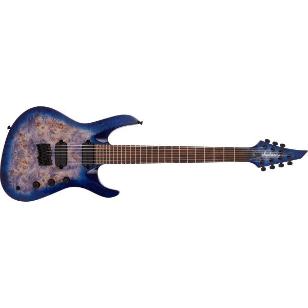 Pro Series Signature Chris Broderick Soloist™ HT7P, Laurel Fingerboard, Transparent Blueサムネイル