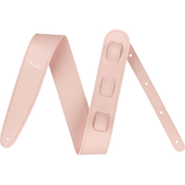 Fender-ストラップFender Vegan Leather Strap, Shell Pink, 2.5"