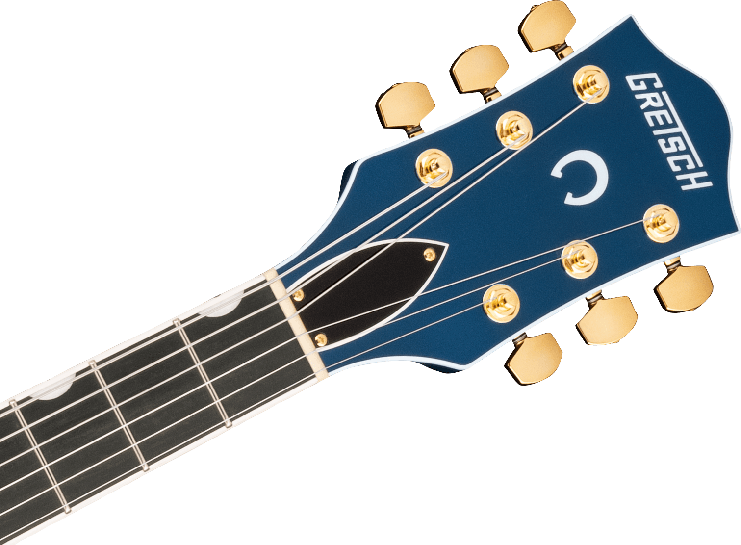 G6120TG Players Edition Nashville® Hollow Body with String-Thru Bigsby® and Gold Hardware, Ebony Fingerboard, Azure Metallic追加画像