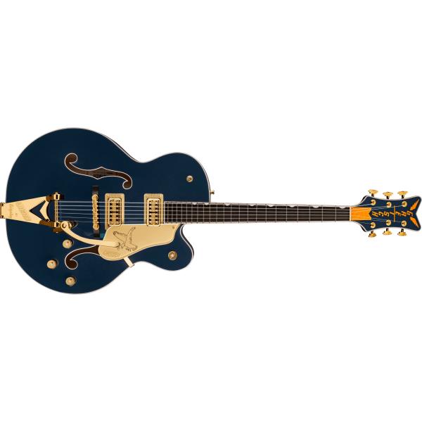 GRETSCH-ボディ材G6136TG Players Edition Falcon™ Hollow Body with String-Thru Bigsby® and Gold Hardware, Ebony Fingerboard, Midnight Sapphire