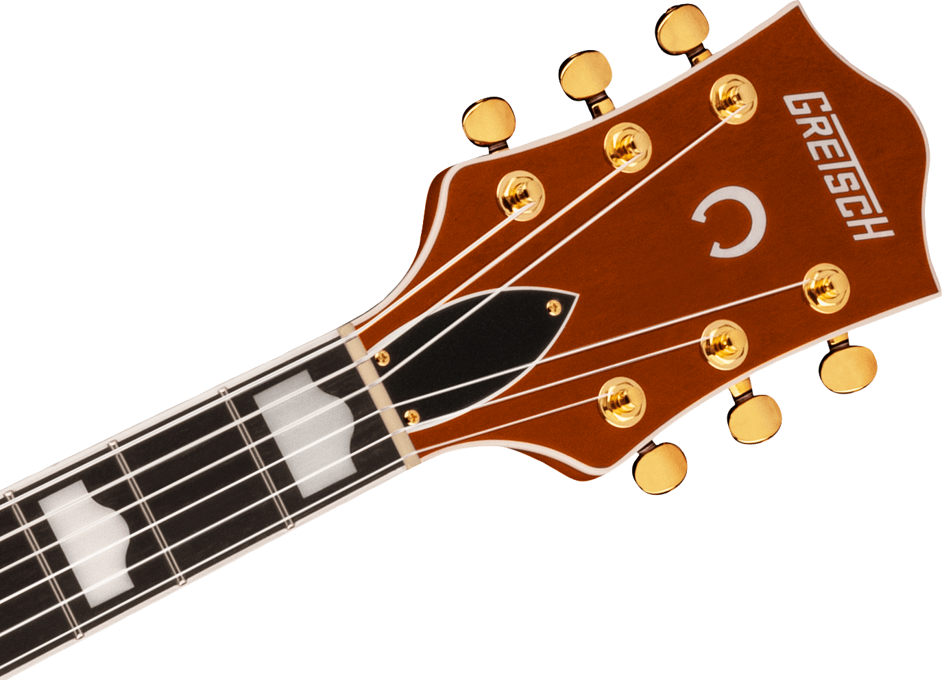 G6120TG-DS Players Edition Nashville® Hollow Body DS with String-Thru Bigsby® and Gold Hardware, Ebony Fingerboard, Roundup Orange追加画像 G6120TG-DS Players Edition Nashville® Hollow Body DS with String-Thru Bigsby® and Gold Hardware, Ebony Fingerboard, Roundup Orange追加画像