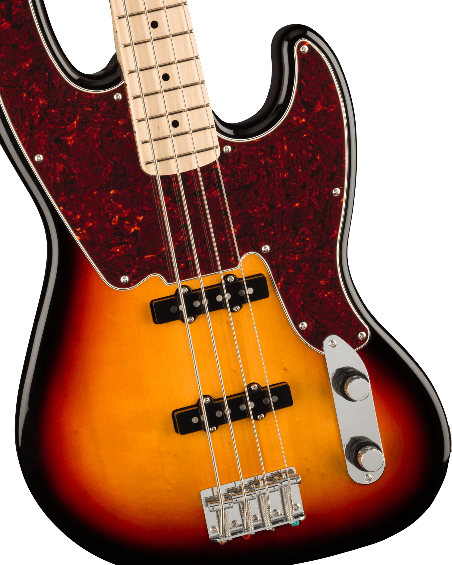 Paranormal Jazz Bass '54, Maple Fingerboard, Tortoiseshell Pickguard, 3-Color Sunburst追加画像