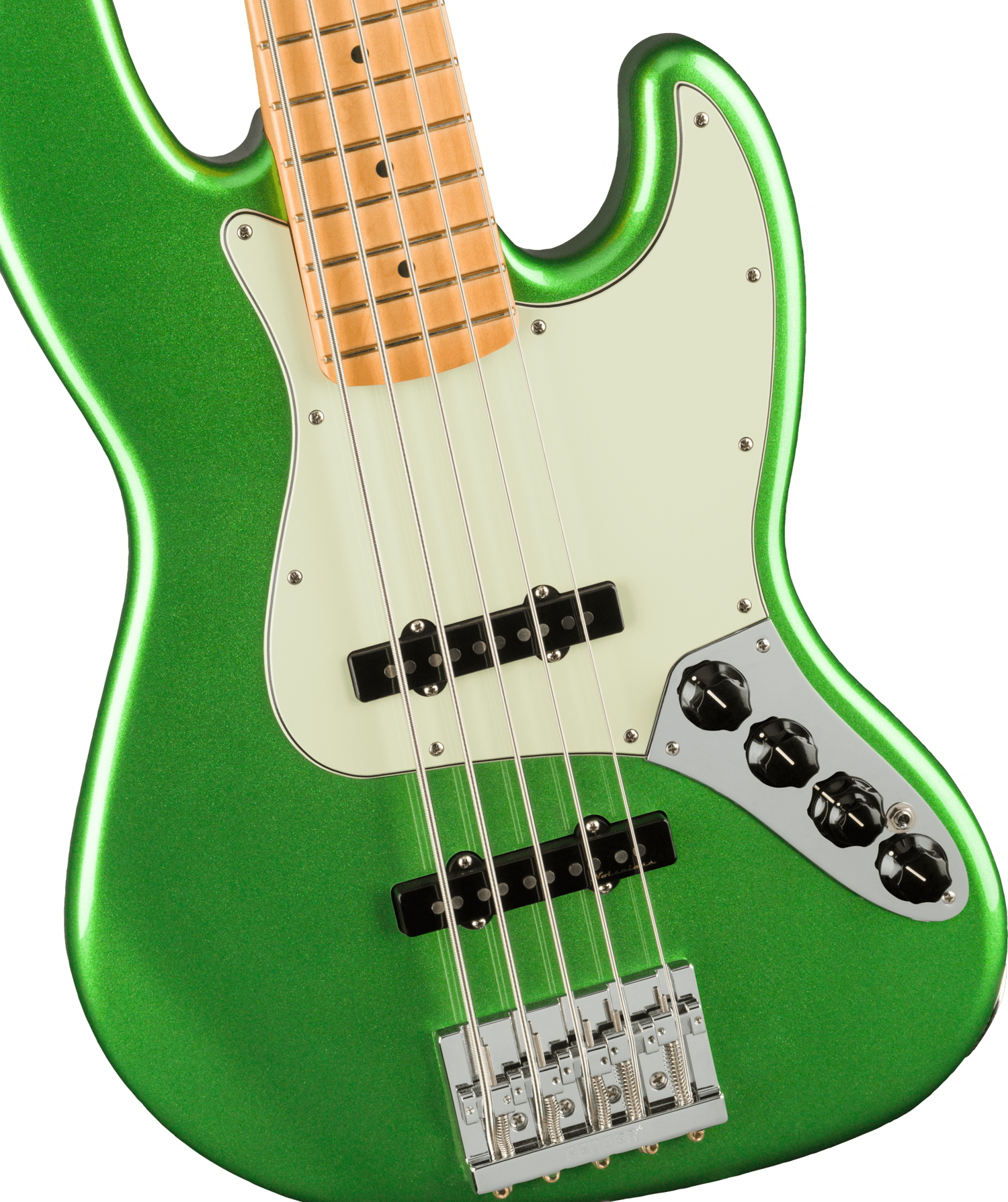 Player Plus Jazz Bass® V, Maple Fingerboard, Cosmic Jade追加画像