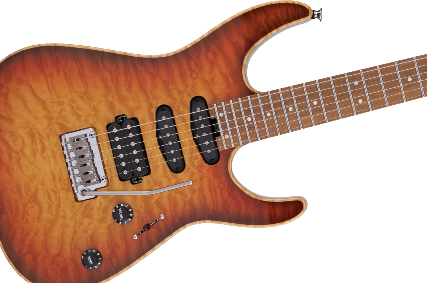 USA Select DK24 HSS 2PT CM QM, Caramelized Maple Fingerboard, Autumn Glow追加画像 USA Select DK24 HSS 2PT CM QM, Caramelized Maple Fingerboard, Autumn Glow追加画像