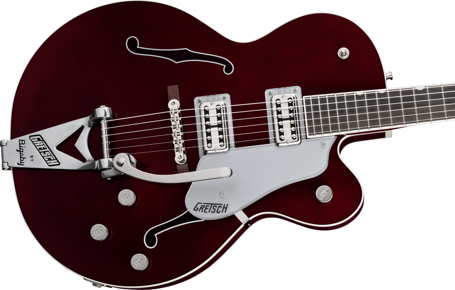 G6119T-ET Players Edition Tennessee Rose™ Electrotone Hollow Body with String-Thru Bigsby®, Rosewood Fingerboard, Dark Cherry Stain追加画像
