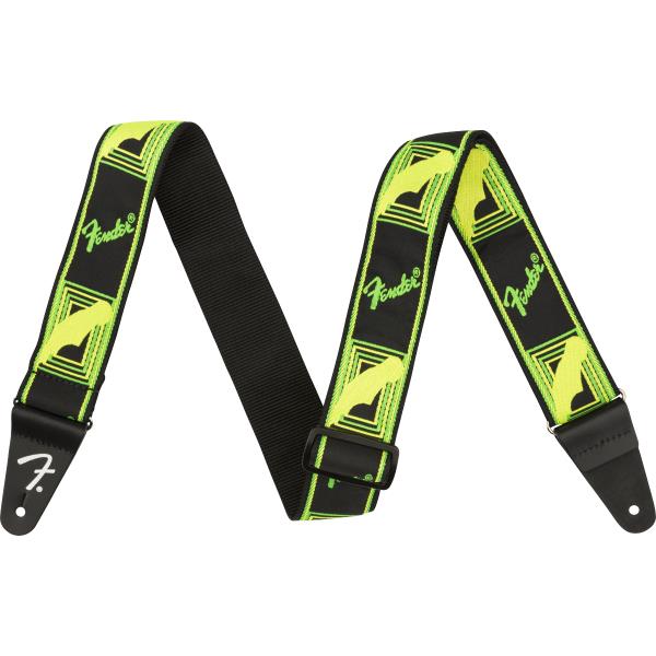 Fender

Neon Monogrammed Strap, Green/Yellow