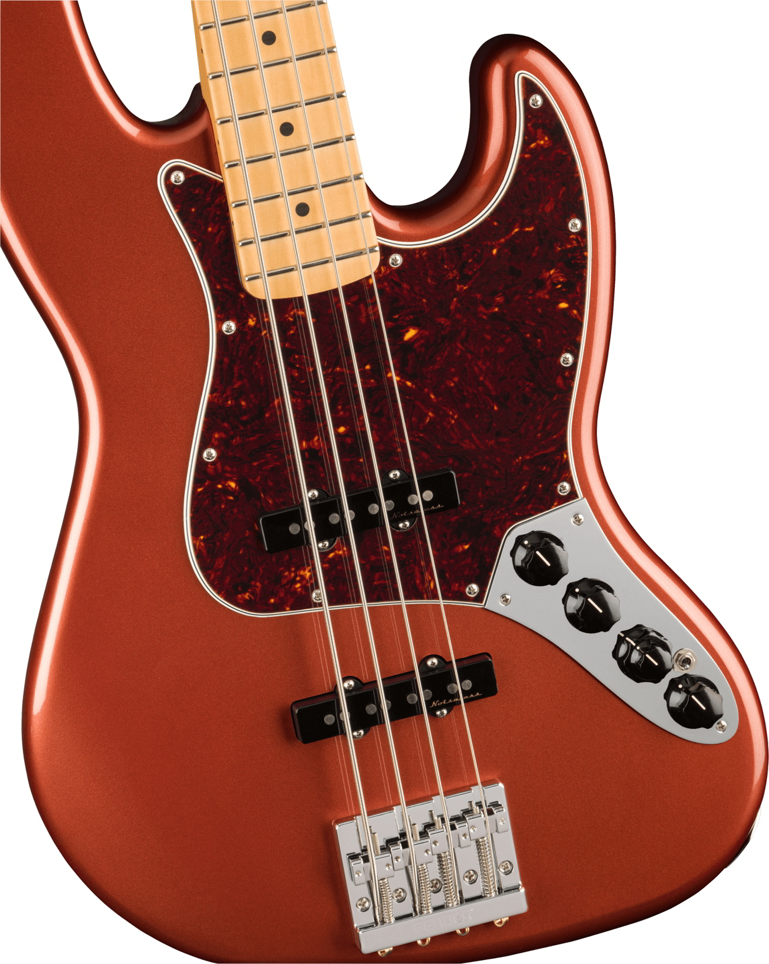 Player Plus Jazz Bass, Maple Fingerboard, Aged Candy Apple Red追加画像