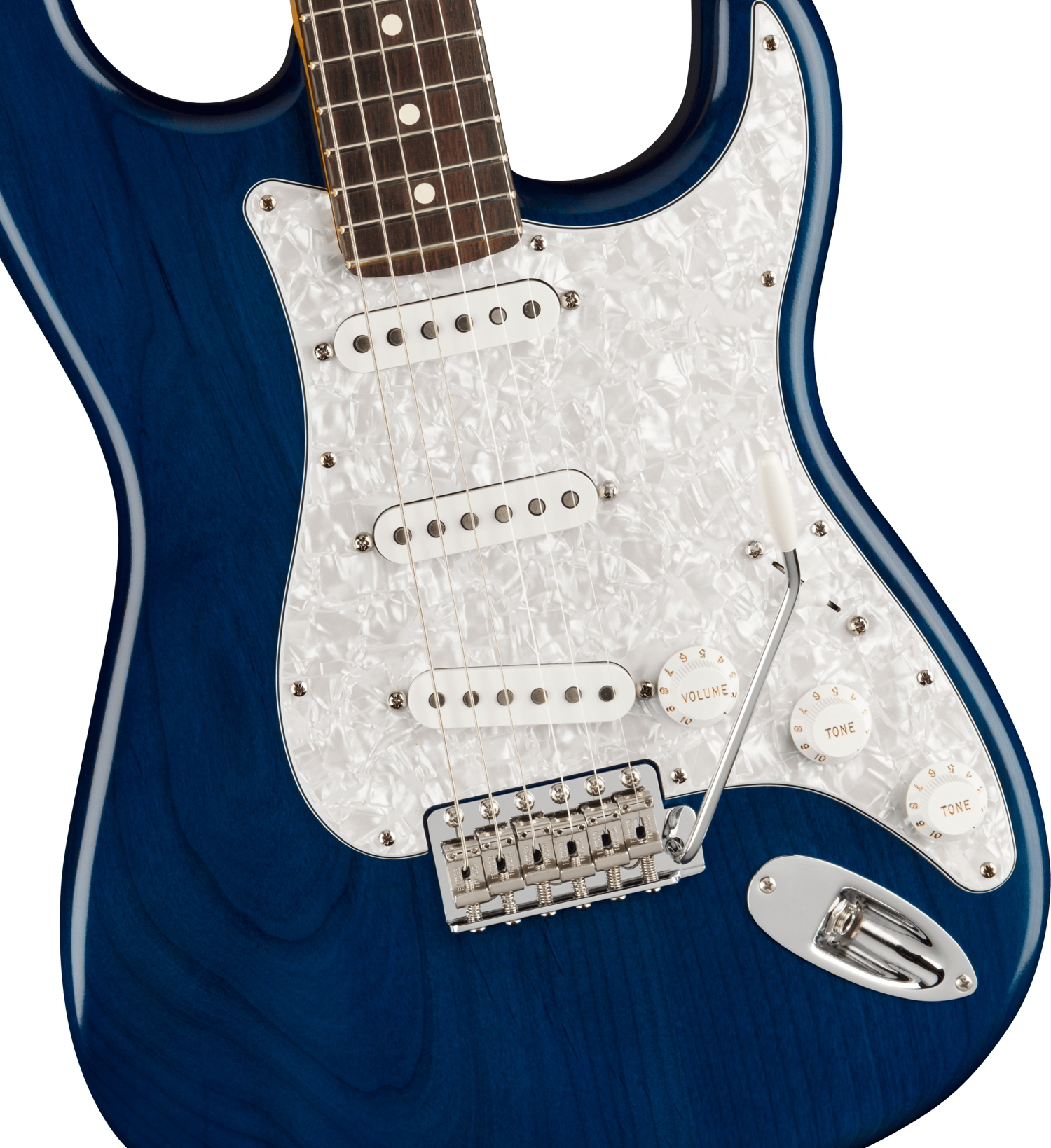 Cory Wong Stratocaster®, Rosewood Fingerboard, Sapphire Blue Transparent追加画像