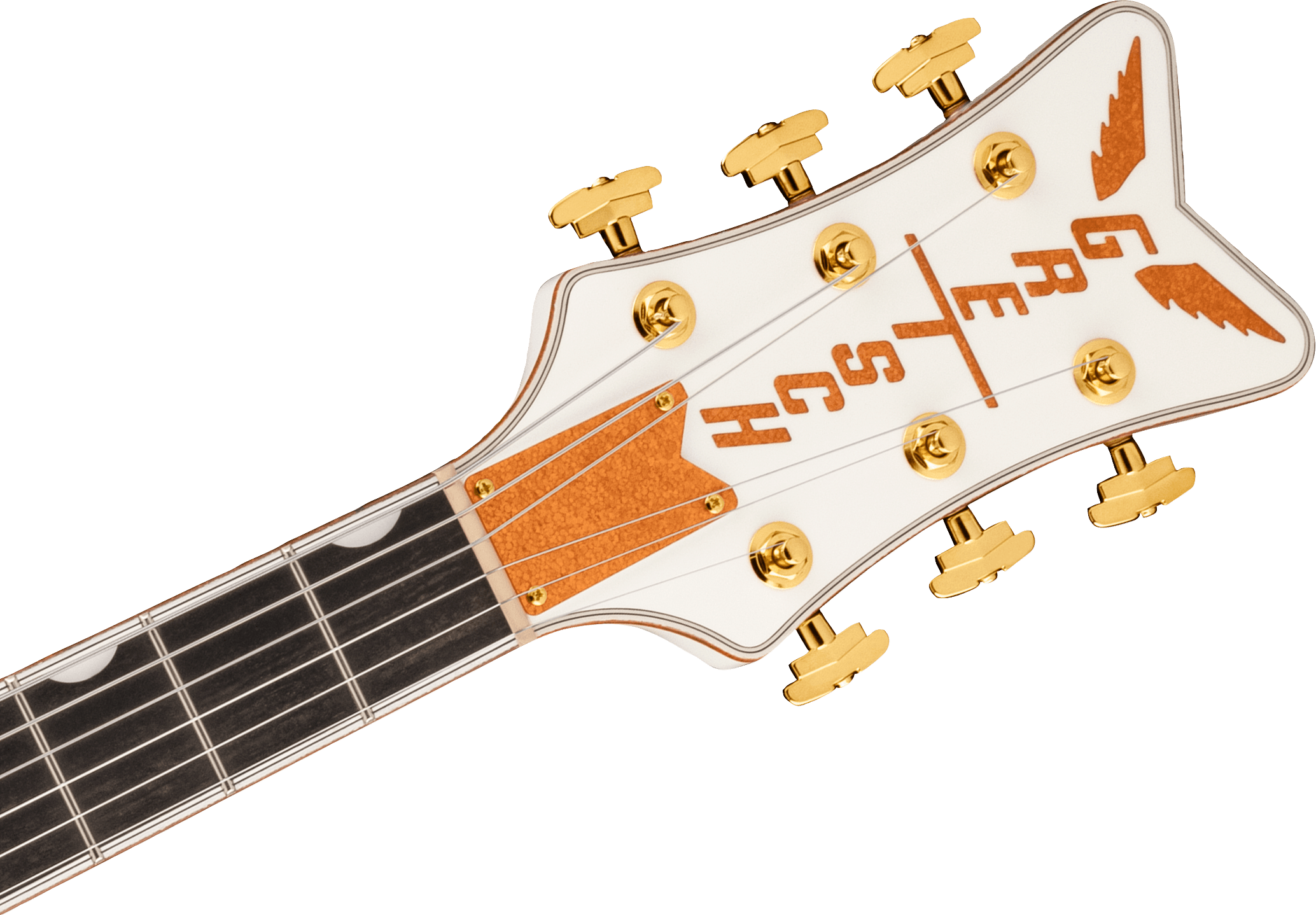 G6136TG Players Edition Falcon™ Hollow Body with String-Thru Bigsby® and Gold Hardware, Ebony Fingerboard, White追加画像 G6136TG Players Edition Falcon™ Hollow Body with String-Thru Bigsby® and Gold Hardware, Ebony Fingerboard, White追加画像