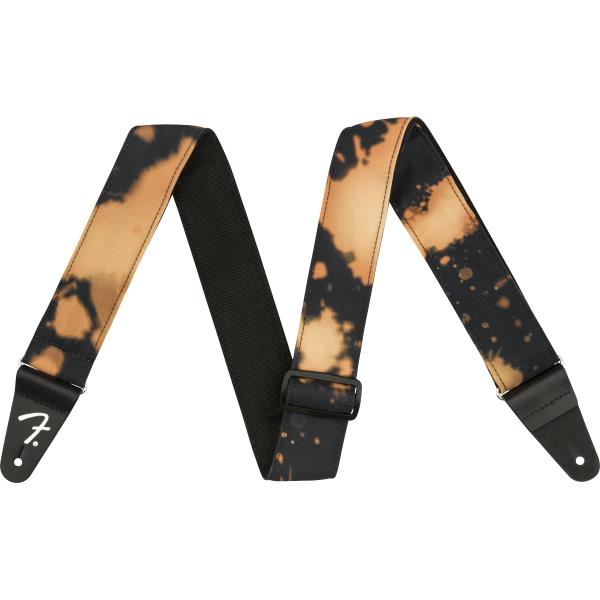 Fender-ストラップTie Dye Acid Wash Strap, Black