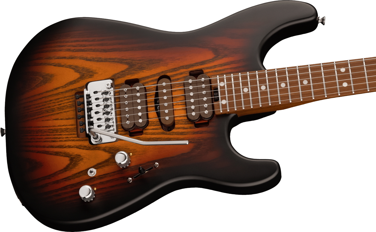 Guthrie Govan Signature MJ San Dimas SD24 CM, Caramelized Maple Fingerboard, Three-Tone Sunburst追加画像 Guthrie Govan Signature MJ San Dimas SD24 CM, Caramelized Maple Fingerboard, Three-Tone Sunburst追加画像
