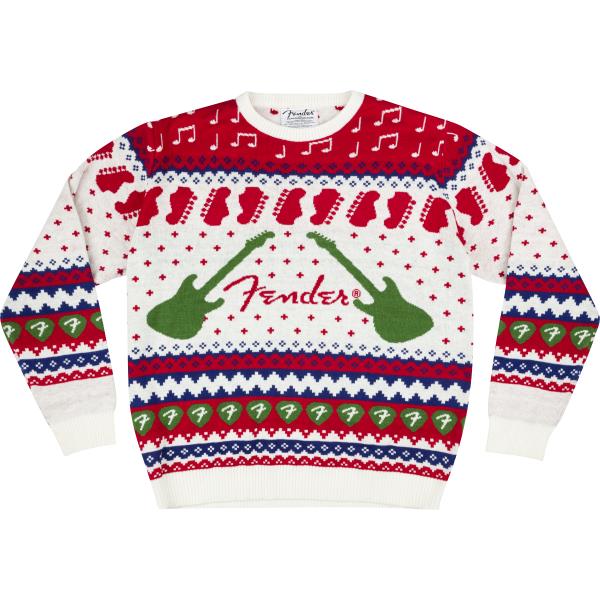Fender-セーターHoliday Sweater 2021, Multi-Color, Small