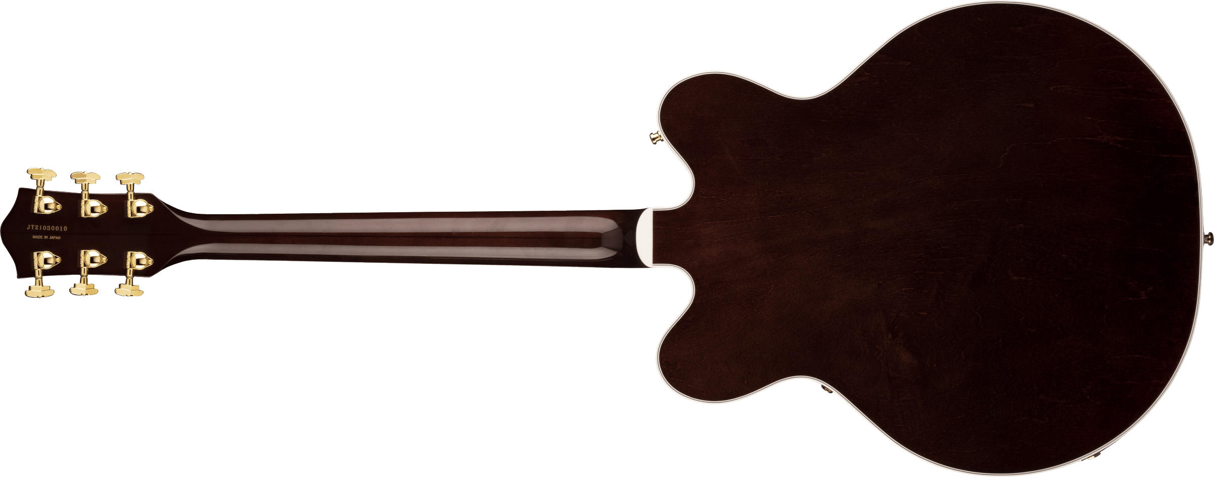 G6122TG Players Edition Country Gentleman® Hollow Body with String-Thru Bigsby® and Gold Hardware, Ebony Fingerboard, Walnut Stain追加画像 G6122TG Players Edition Country Gentleman® Hollow Body with String-Thru Bigsby® and Gold Hardware, Ebony Fingerboard, Walnut Stain追加画像
